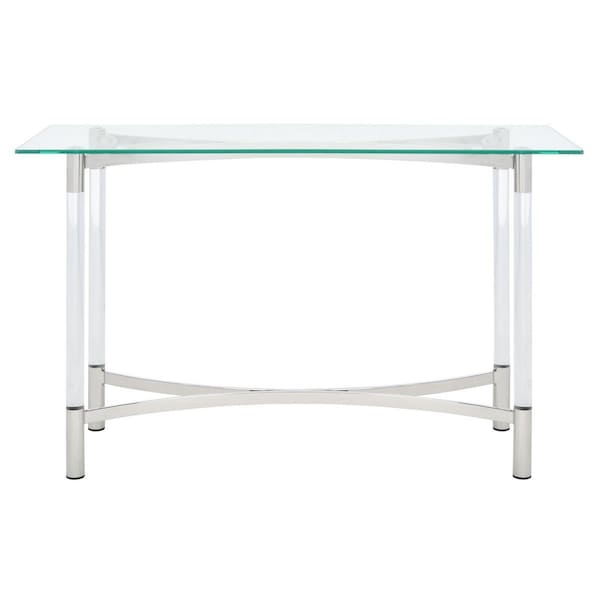 Safavieh Letty Acrylic Console Table, Silver SFV2555A - main